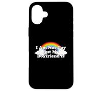 Carcasa para iPhone 16 Plus I'm Not Gay But My Boyfriend Is