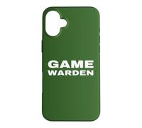 Carcasa para iPhone 16 Plus IMPRESIÓN Trasera Uniforme de Guardia de Juego Oficial de conservación