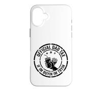 Carcasa para iPhone 16 Plus Impuesto Oficial para papá si Estoy comprando Estoy Tratando Divertido