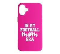 Carcasa para iPhone 16 Plus In My Football Mom Era Shirt,Women Mom Football Top Game Day
