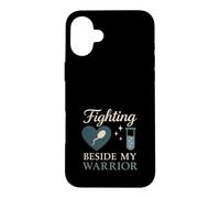 Carcasa para iPhone 16 Plus Infertilidad Papá FIV Padre Hombre Fertilidad Guerrero Ciencia