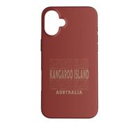 Carcasa para iPhone 16 Plus Isla Canguro Vintage Australia