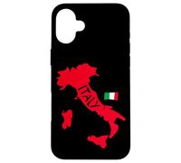 Carcasa para iPhone 16 Plus Italy Map Graphic Tees - Novelty T-Shirts & Cool Designs