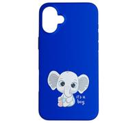 Carcasa para iPhone 16 Plus It's A Boy - Anuncio de bebé Lindo