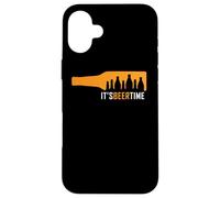 Carcasa para iPhone 16 Plus It's Beer Time Cool Beer Funny Drinking Beer Lover