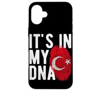 Carcasa para iPhone 16 Plus It's in My DNA Bandera Nacional Turca Turquía Orgullo Heritage