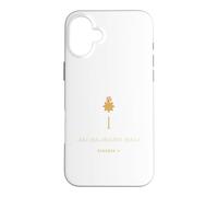 Carcasa para iPhone 16 Plus Jai Bajrang Bali Dios hindú Hanuman Gada Devocional
