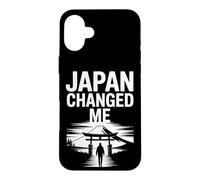 Carcasa para iPhone 16 Plus Japón cambió mi Recuerdo de Viaje Monte Fuji Tokio Kioto Osaka