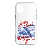 Carcasa para iPhone 16 Plus Jaws Amity Island Welcomes You Front & Back