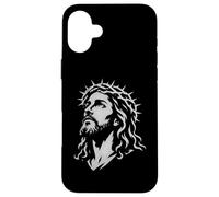 Carcasa para iPhone 16 Plus Jesucristo Corona De Espinas Icono De Pascua Cristiana
