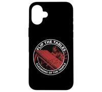 Carcasa para iPhone 16 Plus Jesús voltea Las mesas