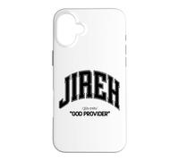 Carcasa para iPhone 16 Plus Jirah God Provider Cristiano Hombres Mujeres niños aman a Dios & Jesús