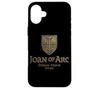 Carcasa para iPhone 16 Plus Joan of ARC Crest Orleans France 1412-1431 Bronce