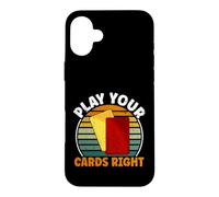 Carcasa para iPhone 16 Plus Juega Bien Tus Cartas Trading Card