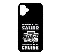 Carcasa para iPhone 16 Plus Juegos de Azar en el Casino GANA mi próximo Ganador del Premio Mayor del Crucero 777