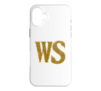 Carcasa para iPhone 16 Plus Jugar Títulos Comedias Historias Tragedias Bard Initials