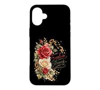 Carcasa para iPhone 16 Plus Juneteenth 1865 Historia Negra Libertad Florece