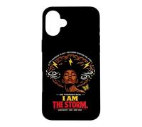 Carcasa para iPhone 16 Plus Juneteenth She Whispered I Am The Storm Women's Black History