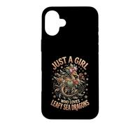 Carcasa para iPhone 16 Plus Just A Girl Who Loves Leafy Sea Dragons
