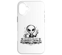 Carcasa para iPhone 16 Plus Just Here For The Abduction: Divertida Ropa alienígena