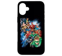 Carcasa para iPhone 16 Plus Justice League Mighty Heroes Unite