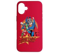 Carcasa para iPhone 16 Plus Justice League Raise Your Fist