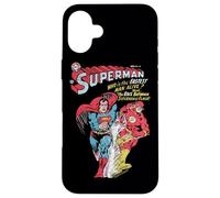 Carcasa para iPhone 16 Plus Justice League The Flash & Superman Fastest