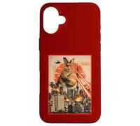 Carcasa para iPhone 16 Plus Kaiju Easter Bunny Tokyo Funny Egg Hunt Japanese Vibe