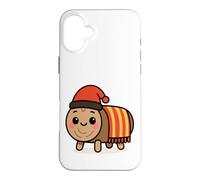 Carcasa para iPhone 16 Plus Kawaii Tio de Nadal Gráfico de Navidad Catalana