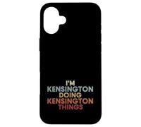 Carcasa para iPhone 16 Plus Kensington Name Kensington Personalized Name First Given