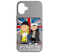 Carcasa para iPhone 16 Plus Kevin Smith Jay & Silent Bob-Nuts Remix De Hiz-House Excl Reino Unido