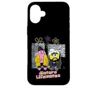 Carcasa para iPhone 16 Plus Kevin Smith Jay & Silent Bob Remix Esponja Retro 90s Mashup