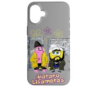 Carcasa para iPhone 16 Plus Kevin Smith Jay & Silent Bob Remix Esponja Retro Mashup 90s