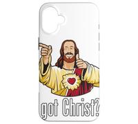 Carcasa para iPhone 16 Plus Kevin Smith Ver Askewniverse Buddy Cristo Got Guns Finger