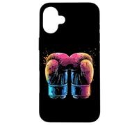 Carcasa para iPhone 16 Plus Kickboxing Guantes Artwork Muay Thai