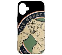 Carcasa para iPhone 16 Plus King Kong Skull Island Legend Monster New York Movie Classic