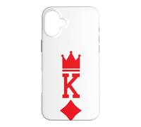 Carcasa para iPhone 16 Plus King of Diamonds - Disfraz de Halloween