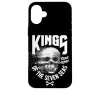 Carcasa para iPhone 16 Plus King of The Seven Seas Wild Abstract Skull Real Gangs
