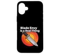 Carcasa para iPhone 16 Plus Knife Collector Blade Envy Is A Real Thing Funny