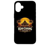 Carcasa para iPhone 16 Plus KOH Chang Tailandia Sunset Island Viajes Diseño