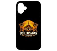 Carcasa para iPhone 16 Plus KOH Phangan Tailandia Sunset Island Viajes Diseño