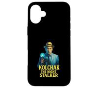 Carcasa para iPhone 16 Plus Kolchak The Night Stalker Cult Classic Horror & Misterio