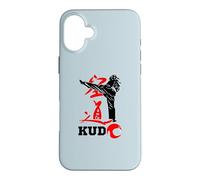 Carcasa para iPhone 16 Plus Kudo Martial Arts Japón Símbolo Divertido Diseño Gráfico