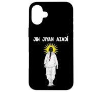 Carcasa para iPhone 16 Plus Kurdistán Nowruz, Jin, Jiyan, Azadî Rojava Amo Kurdistán