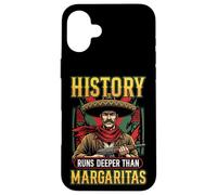 Carcasa para iPhone 16 Plus La Historia es más Profunda Que Margaritas Art Cinco de Mayo