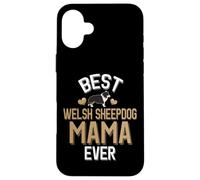 Carcasa para iPhone 16 Plus La Mejor tía del Perro Pastor galés Siempre Lindo Amante de los Perros de pastoreo