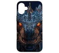 Carcasa para iPhone 16 Plus La Mirada amenazante: Furia Frontal del dragón