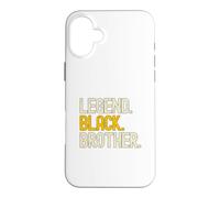 Carcasa para iPhone 16 Plus Legend Black Brother | Retro Vintage Hombres afroamericanos