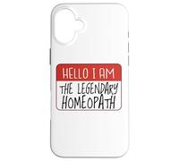 Carcasa para iPhone 16 Plus Legendario Homeópata Hierbas Homeopáticas Naturópata Homeopatía