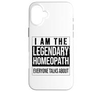 Carcasa para iPhone 16 Plus Legendario Homeópata Hierbas Homeopáticas Naturópata Homeopatía